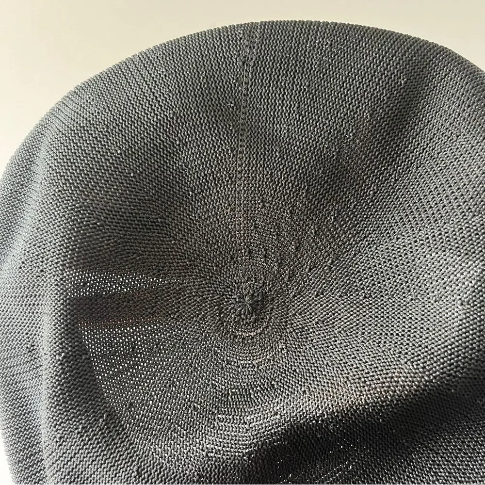 Vintage Country Gentleman Black Newsboy Cap Gold Neutral Size Medium - Picture 3 of 5